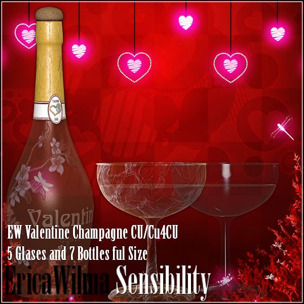EW Valentine Champagne - Click Image to Close